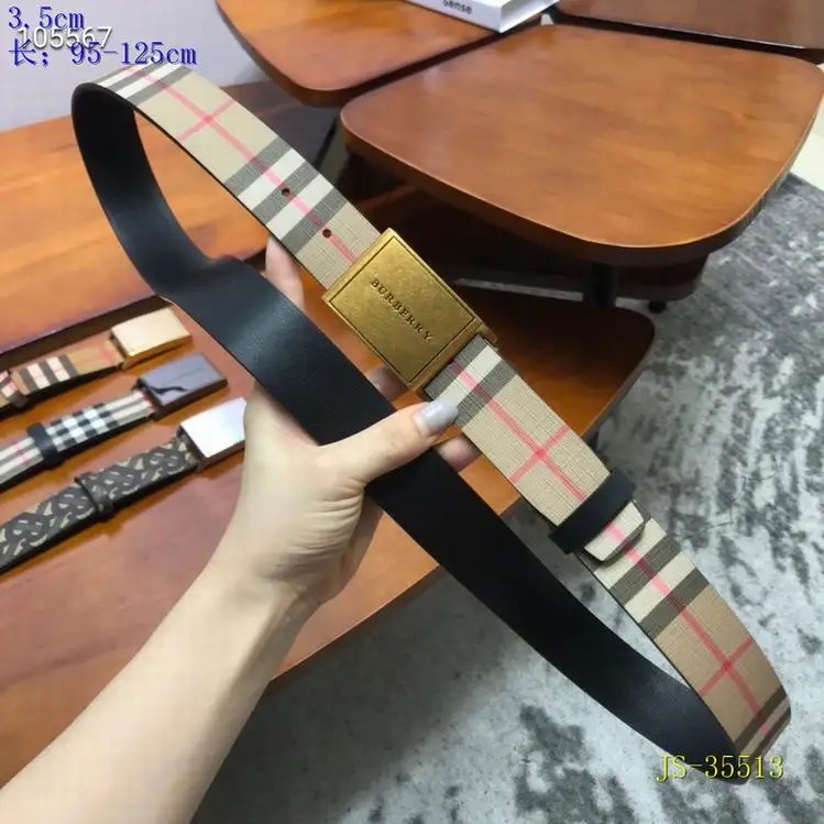 Burberry belt 35mmX95-125CM 8L (169)